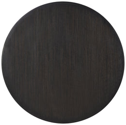 Leandro 60-inch Round Dining Table Burnished Black