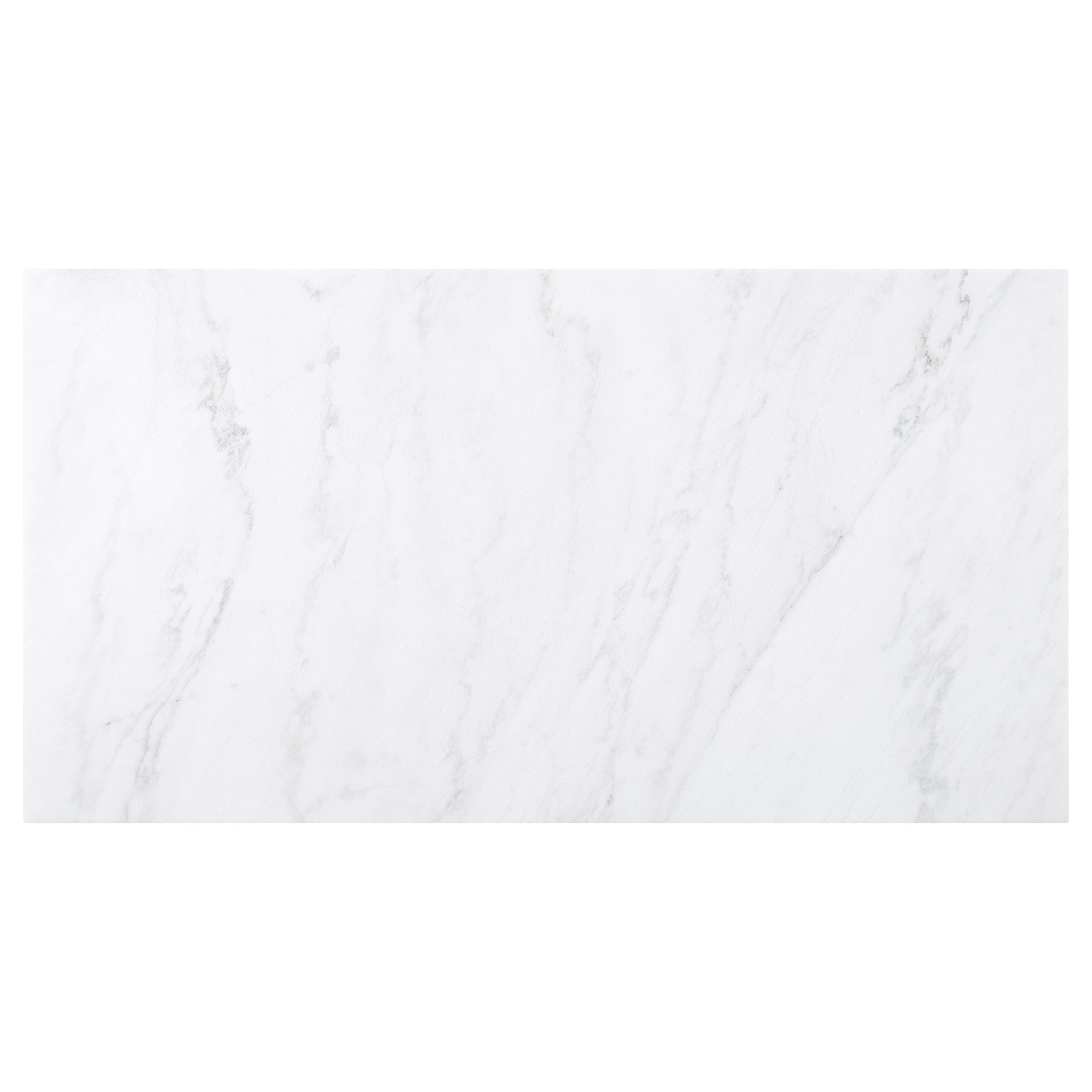 Sherry Rectangular Marble Top Dining Table Set Brown