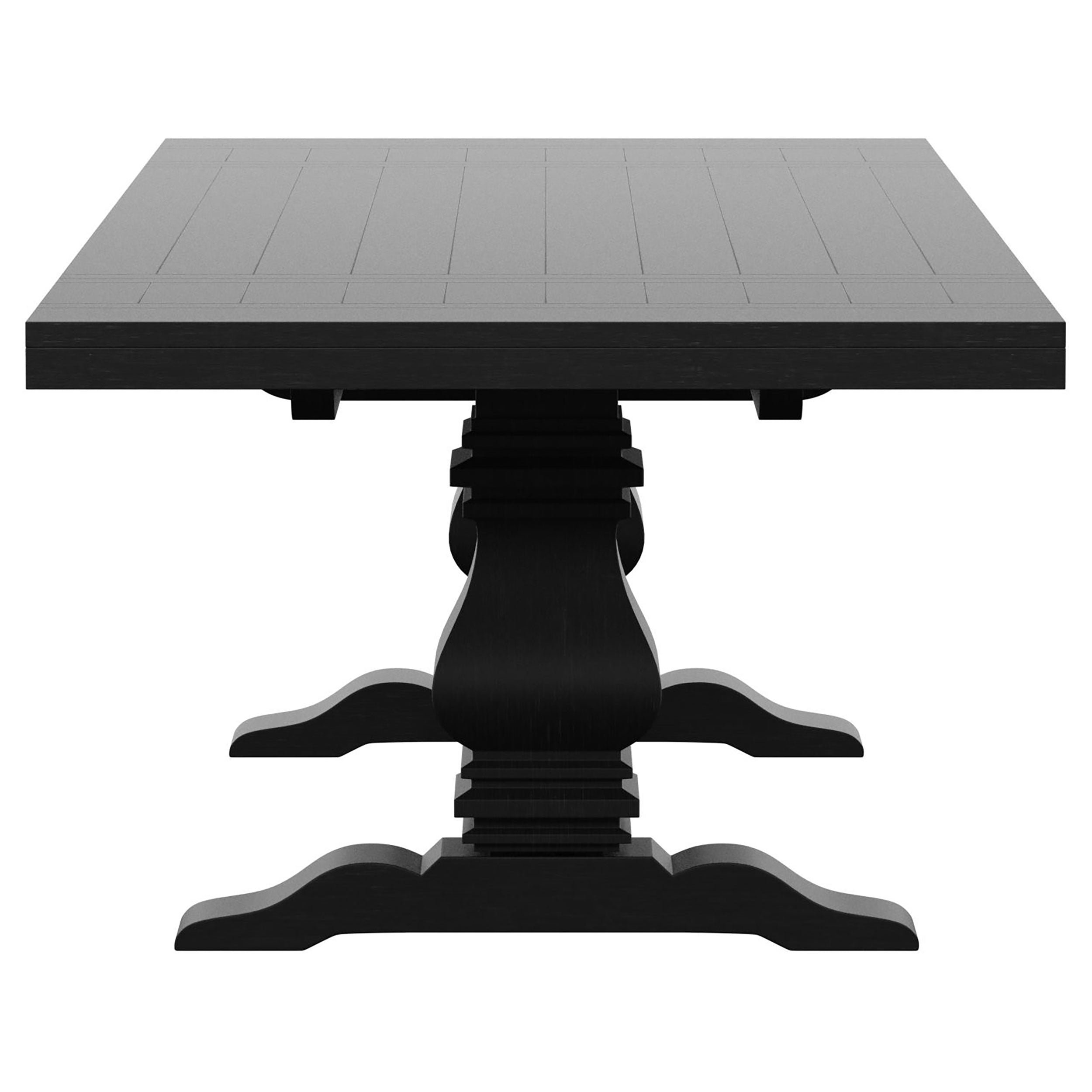 Florence 126-inch Extension Dining Table Set Beige