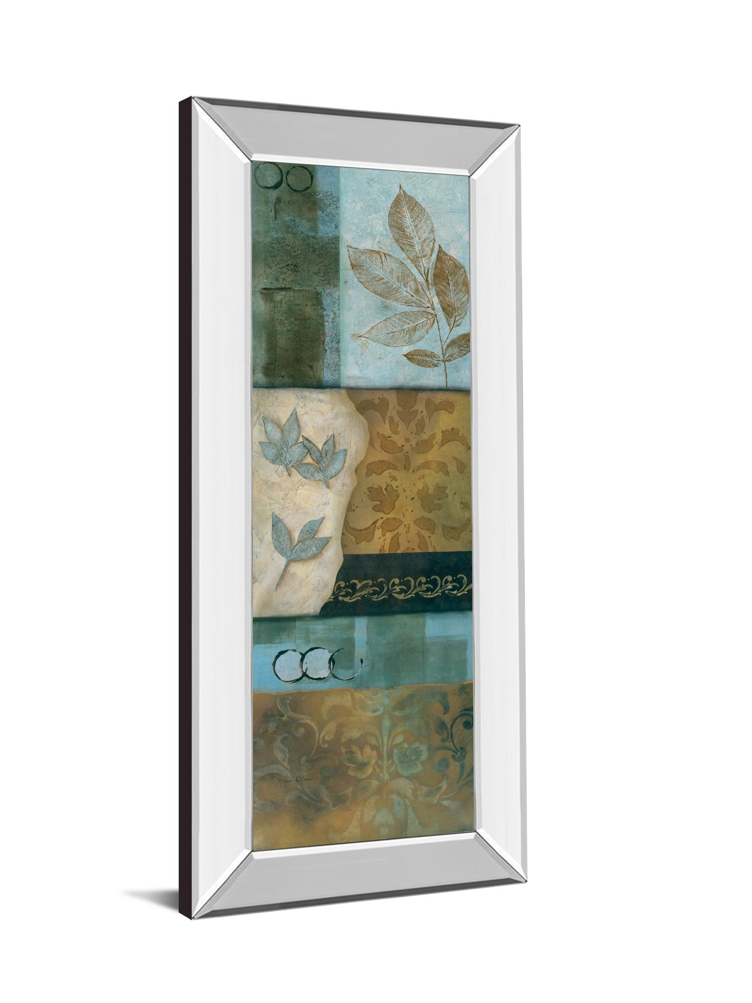 Mirrored Frame Winter Is Hear I By Norm Olson 18X42 Mirror Frame Print