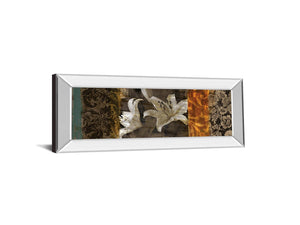 Mirrored Frame Evanescent Ii By Keith Mallet 18X42 Mirror Frame Print