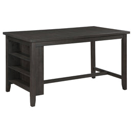 Elliston Counter Height Dining Table Set Dark Grey