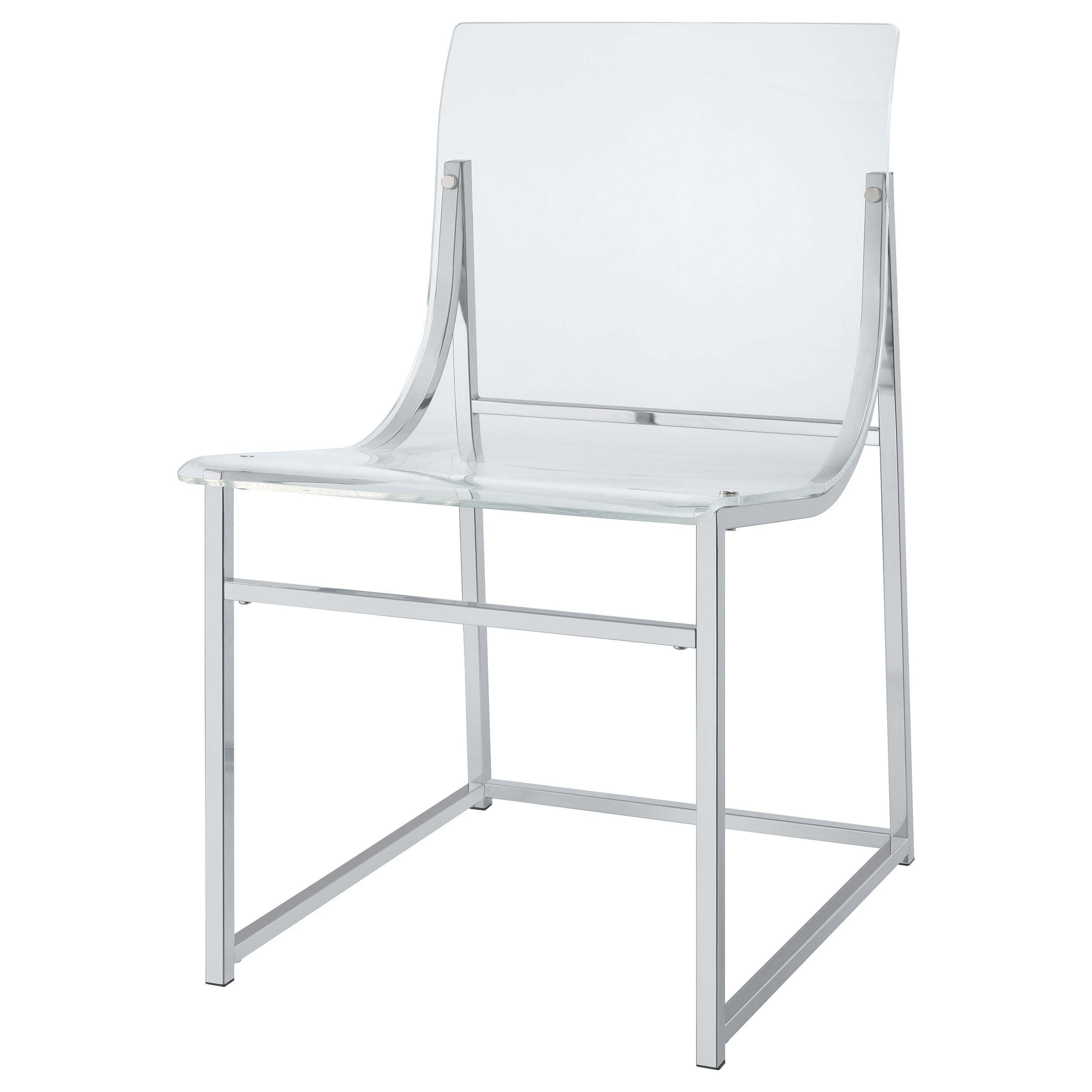 Adino Acrylic Dining Side Chair (Set of 2)