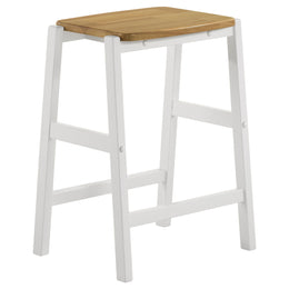 Edgeworth Kitchen Island Counter Table Set White