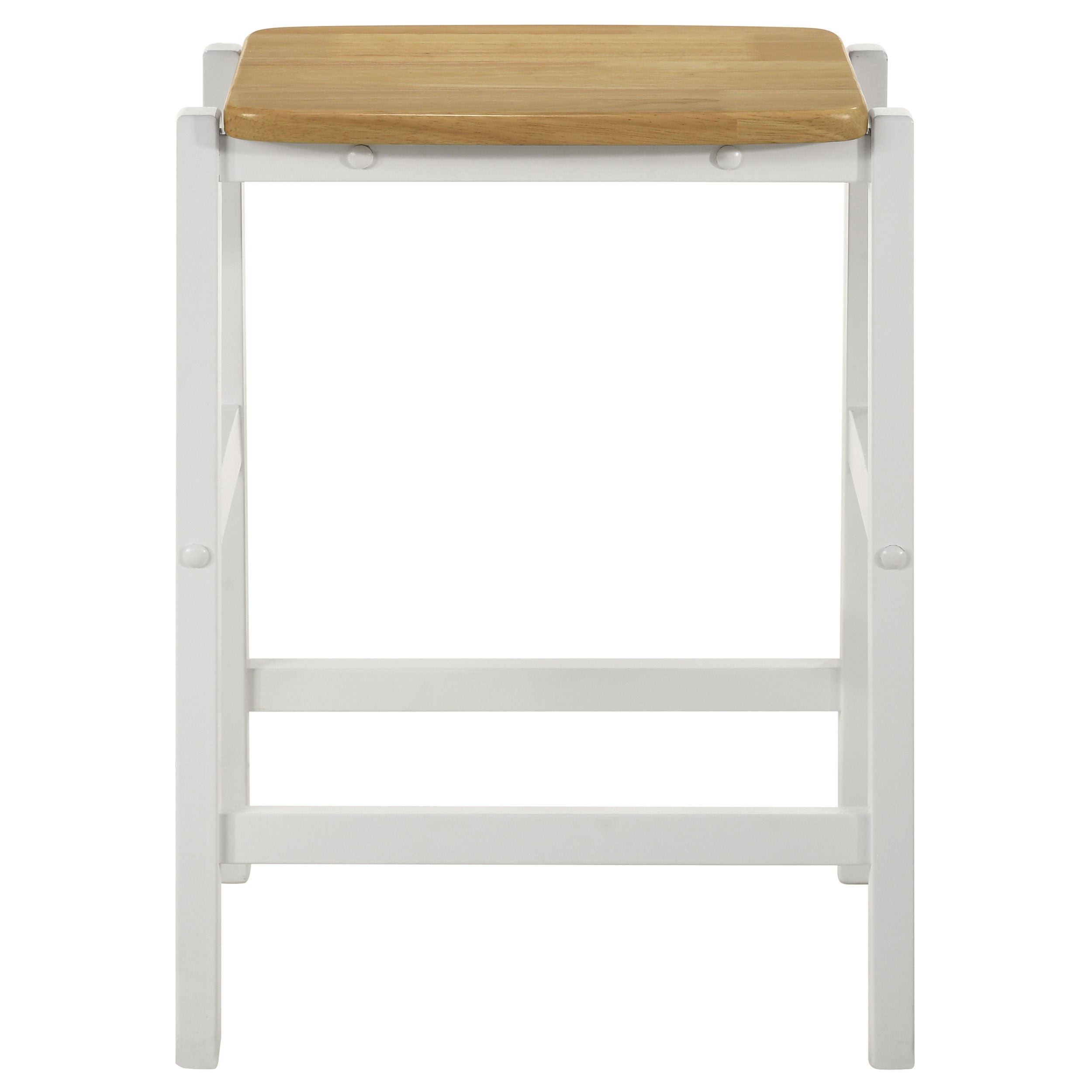 Edgeworth Kitchen Island Counter Table Set White
