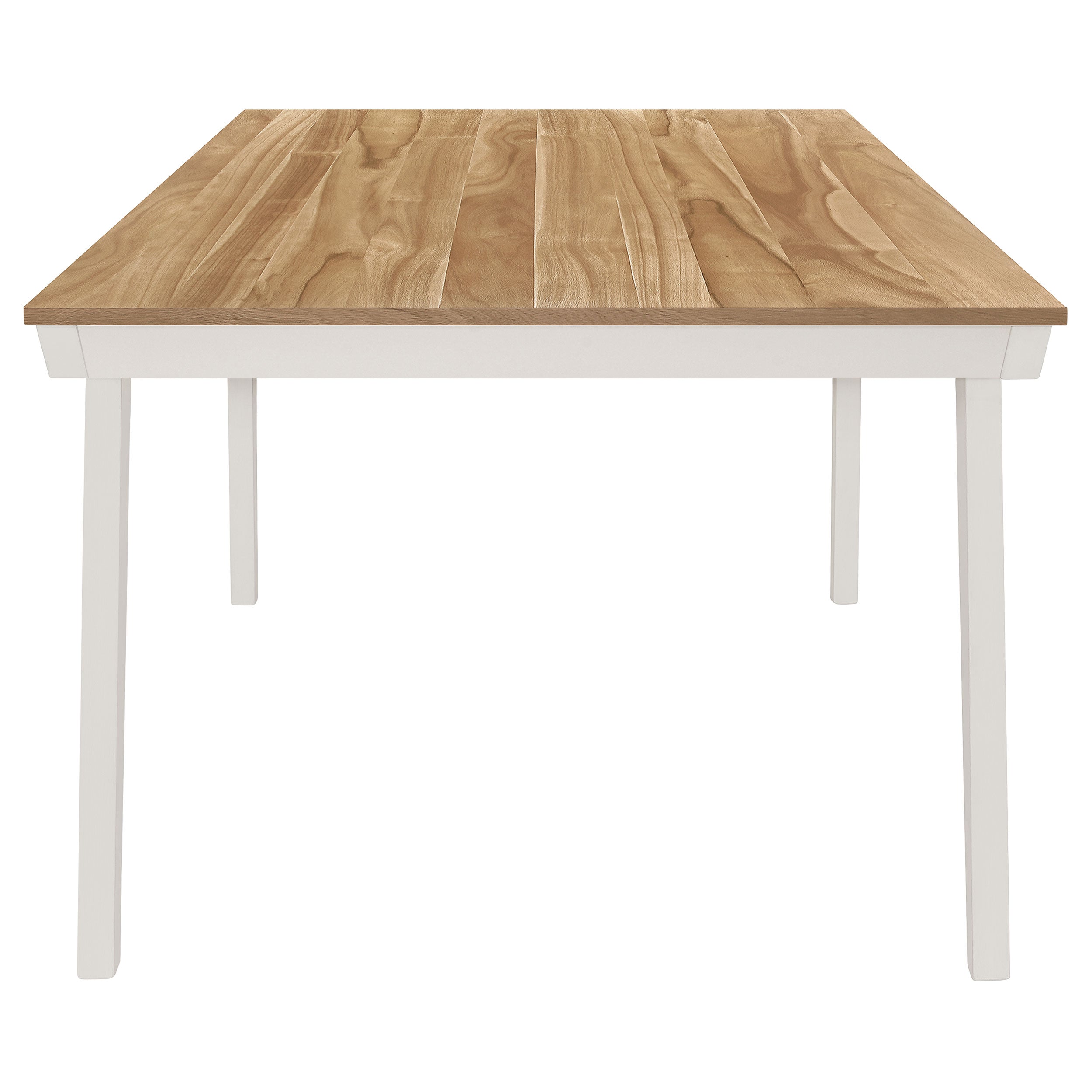 Nogales Rectangular Dining Table Set Coastal Grey