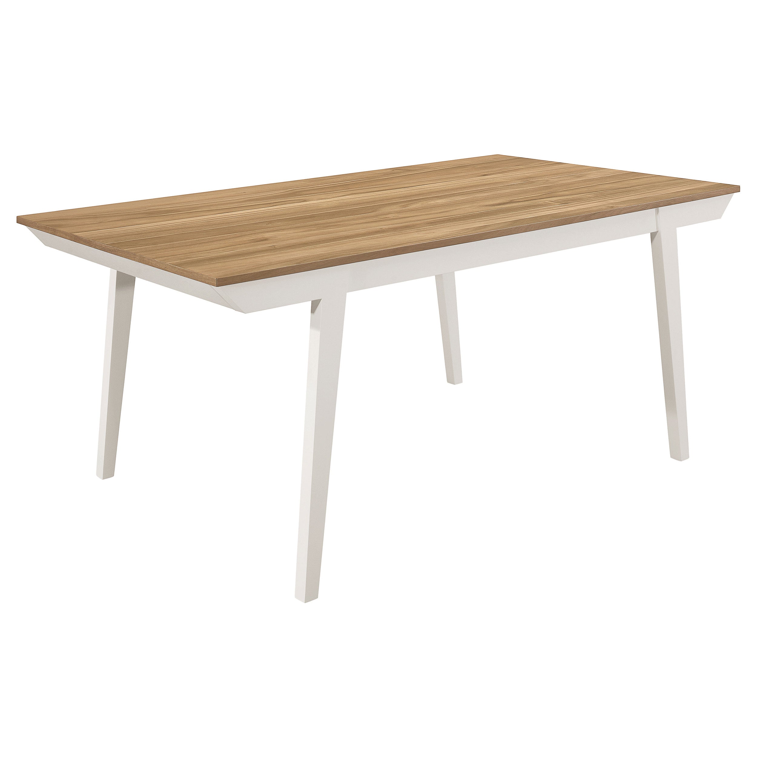 Nogales Rectangular Dining Table Set Coastal Grey