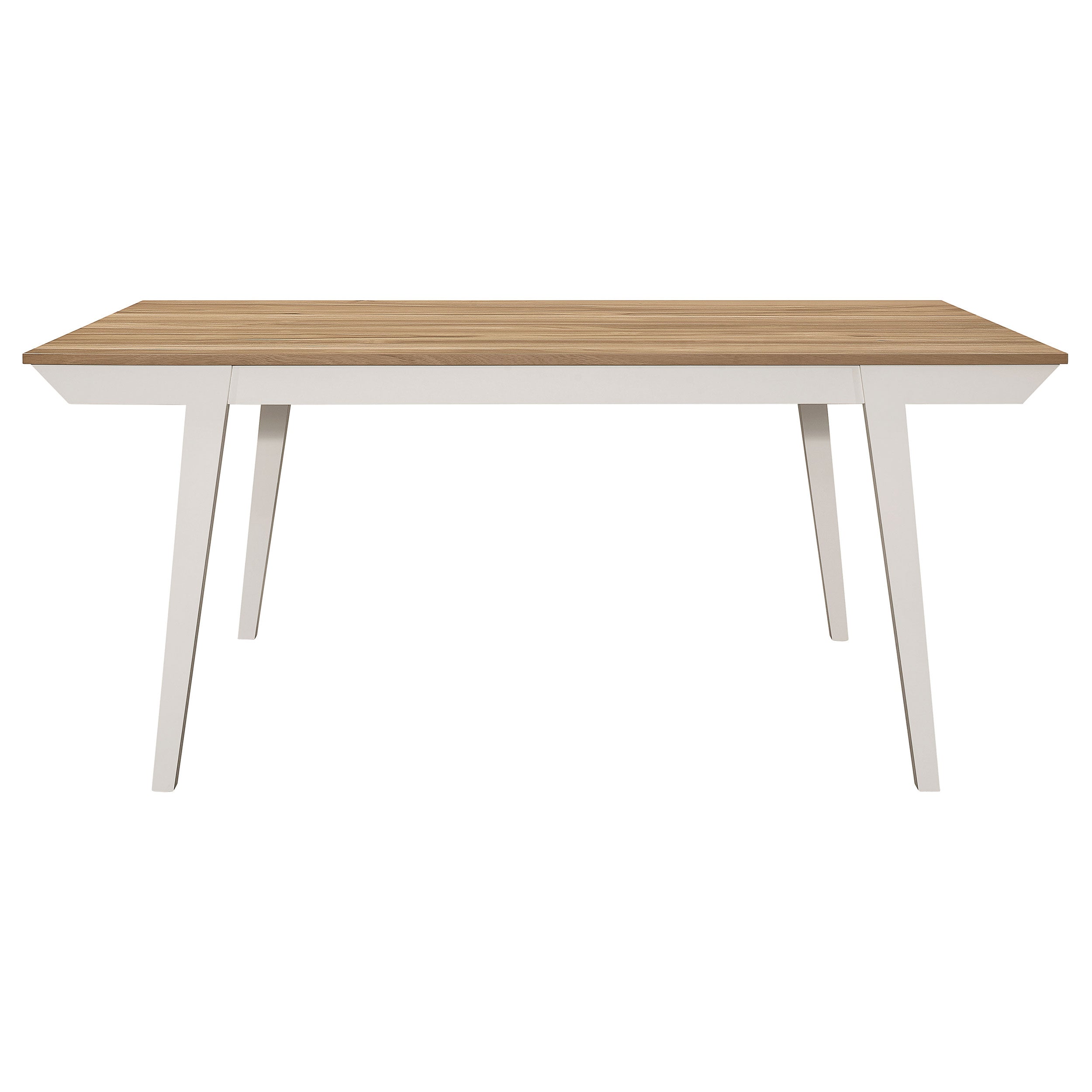 Nogales Rectangular Dining Table Set Coastal Grey