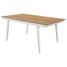 Nogales Rectangular 71-inch Wood Dining Table Coastal Grey