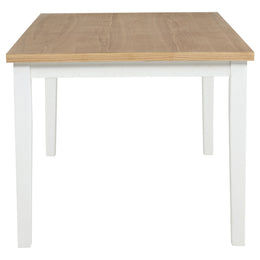 Andrews Round Wood Dining Room Table Set Light Ash