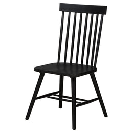 Andrews Windsor Spindle Dining Side Chair White (Set of 2)