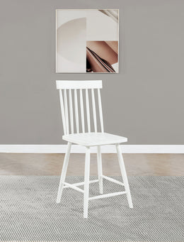 Andrews Windsor Counter Height Dining Side Chair (Set of 2)