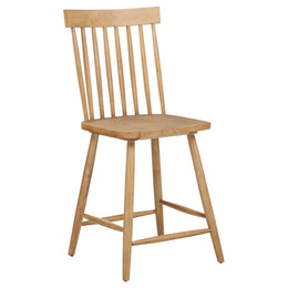 Andrews Windsor Counter Height Dining Side Chair (Set of 2)