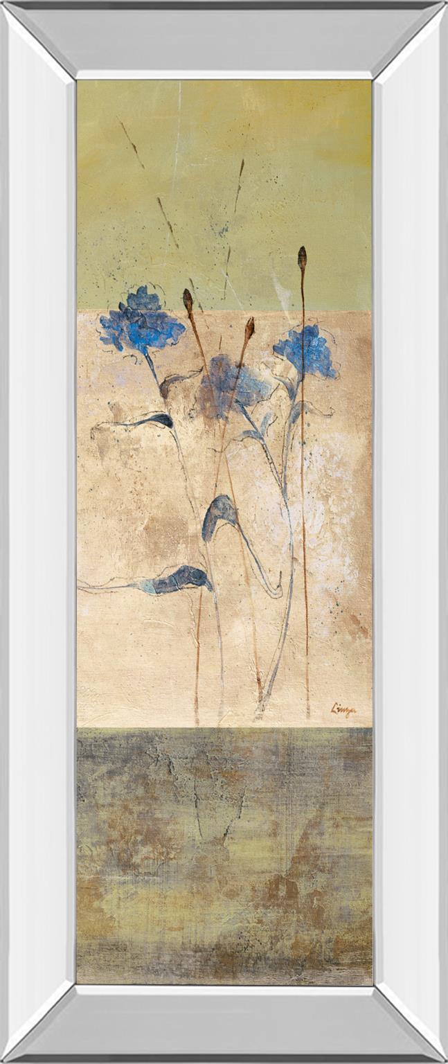 Mirrored Frame Kimono Ii By Loretta Linza 18X42 Mirror Frame Print