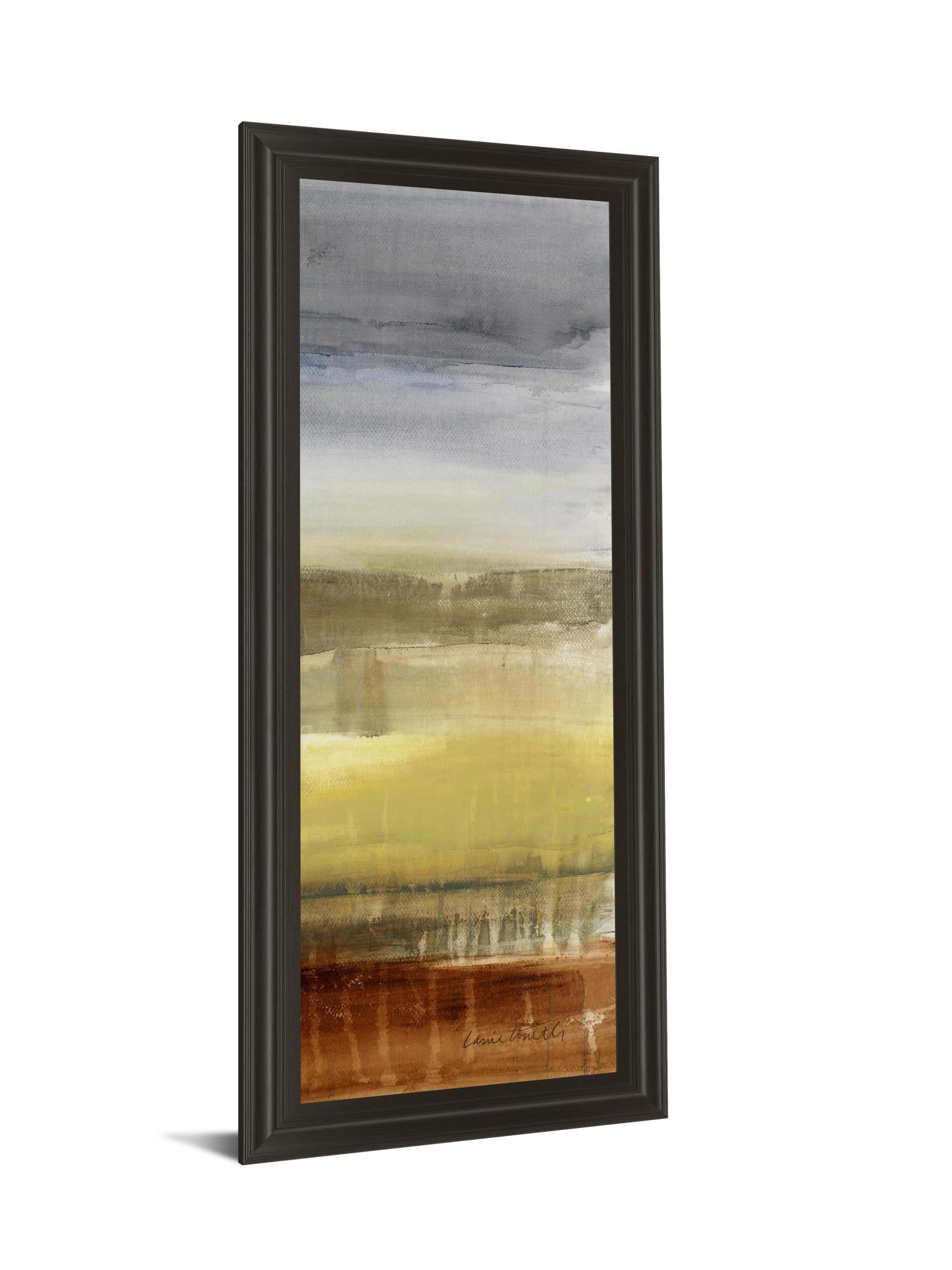 Summer Rain I By Lanie Loreth 18X42 Framed Print