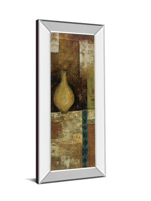 Mirrored Frame Autumn Solitude I By John Kime 18X42 Mirror Frame Print