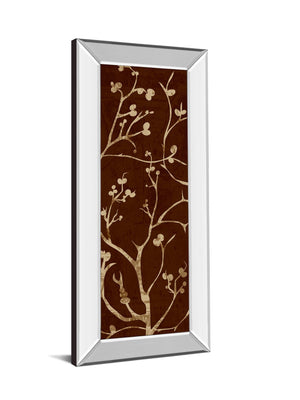 Mirrored Frame Branching Out I By Diane Stimson 18X42 Mirror Frame Print