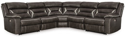 Kincord 5-Piece Power Reclining Sectional