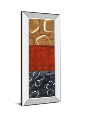 Mirrored Frame Euclidean Space Ii By Tava Luv 18X42 Mirror Frame Print