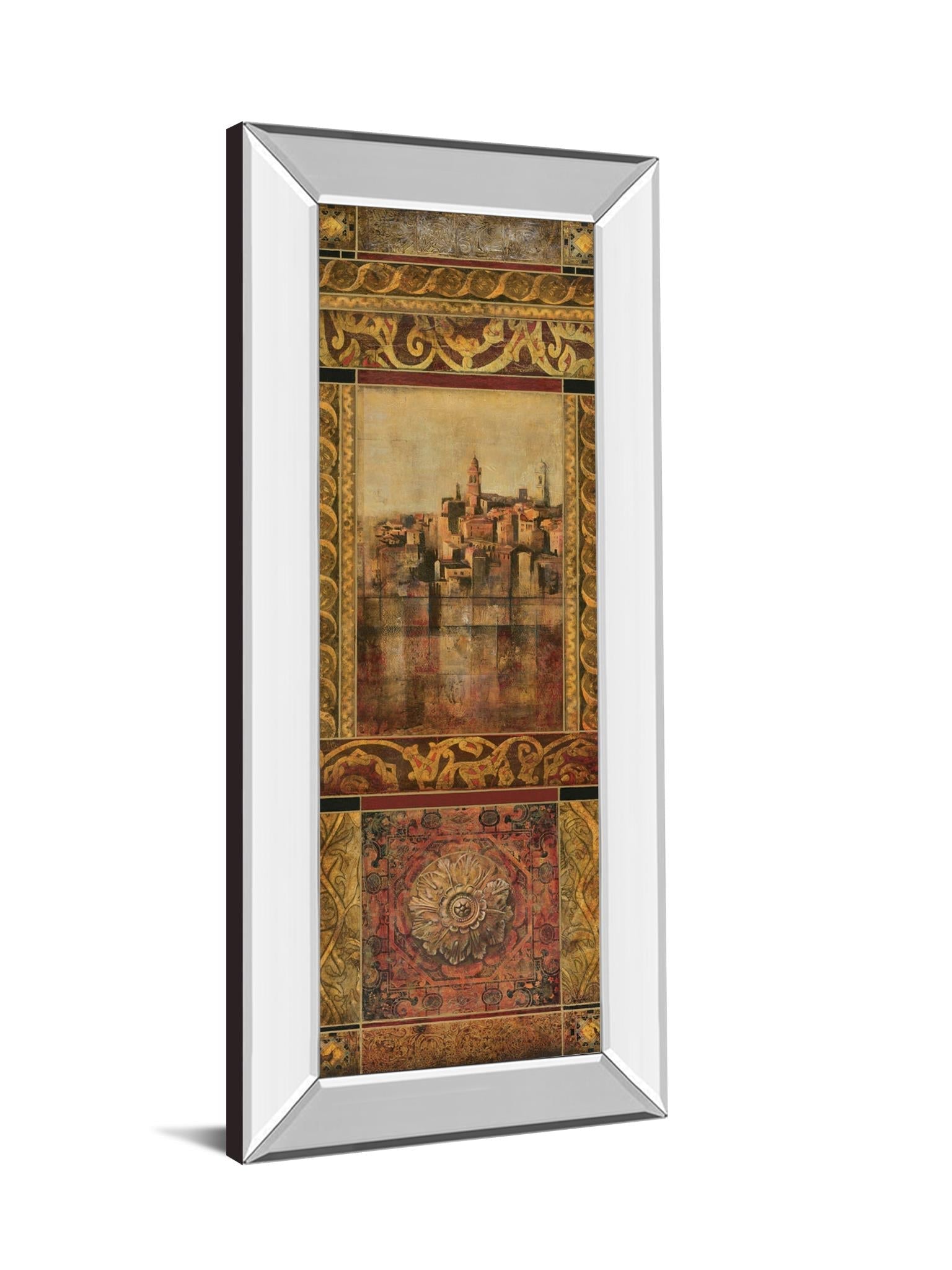 Mirrored Frame New Enchantment I By Douglas 18X42 Mirror Frame Print