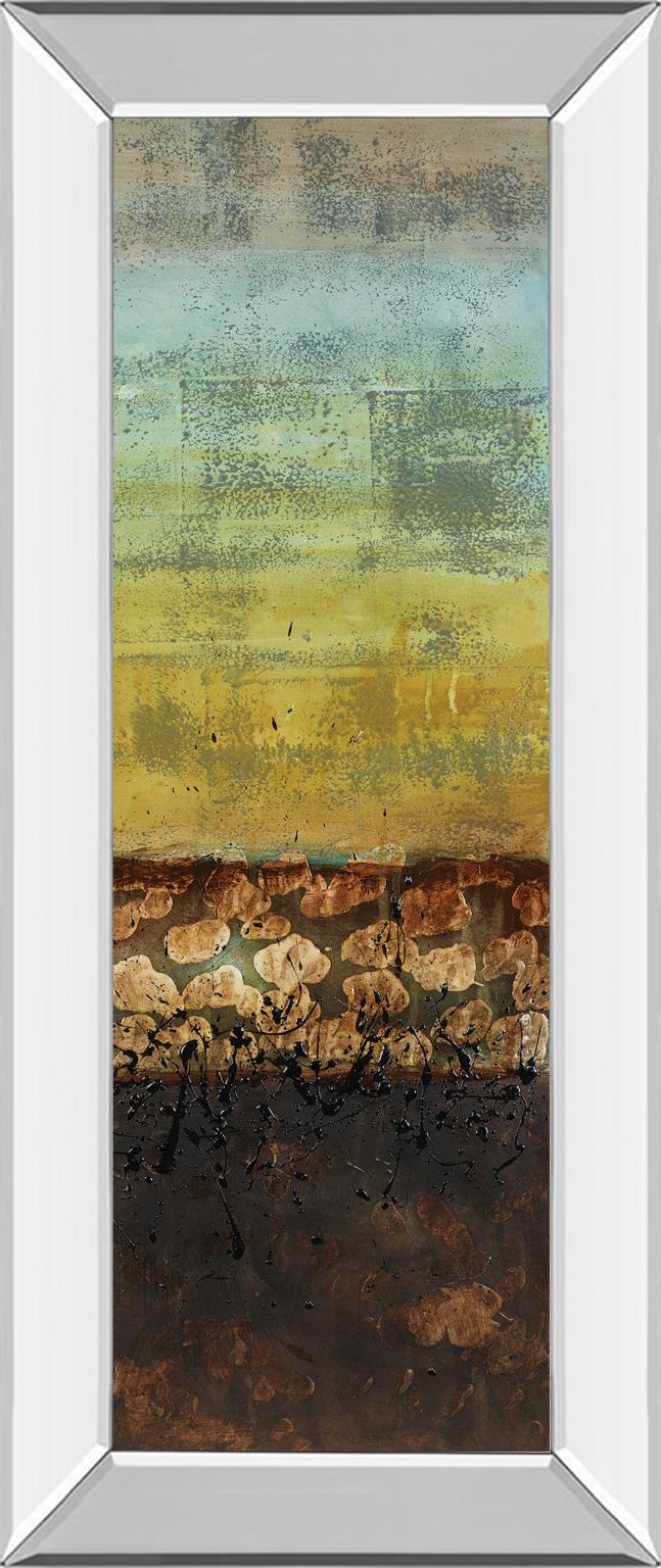 Mirrored Frame Subterranean I By Lanie Loreth 18X42 Mirror Frame Print