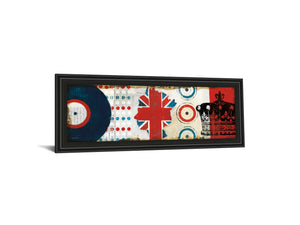 British Invasion I By Mo Mullan 18X42 Framed Print