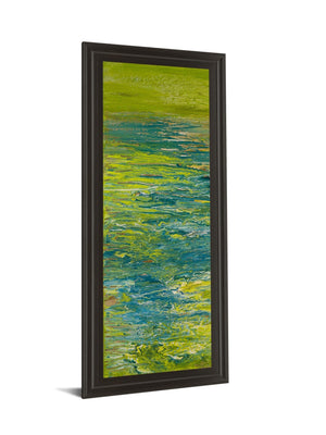 The Lake Ii By Roberto Gonzalez 18X42 Framed Print