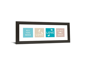 Words Of Kindness Ii By The Vintage Collection 18X42 Framed Print