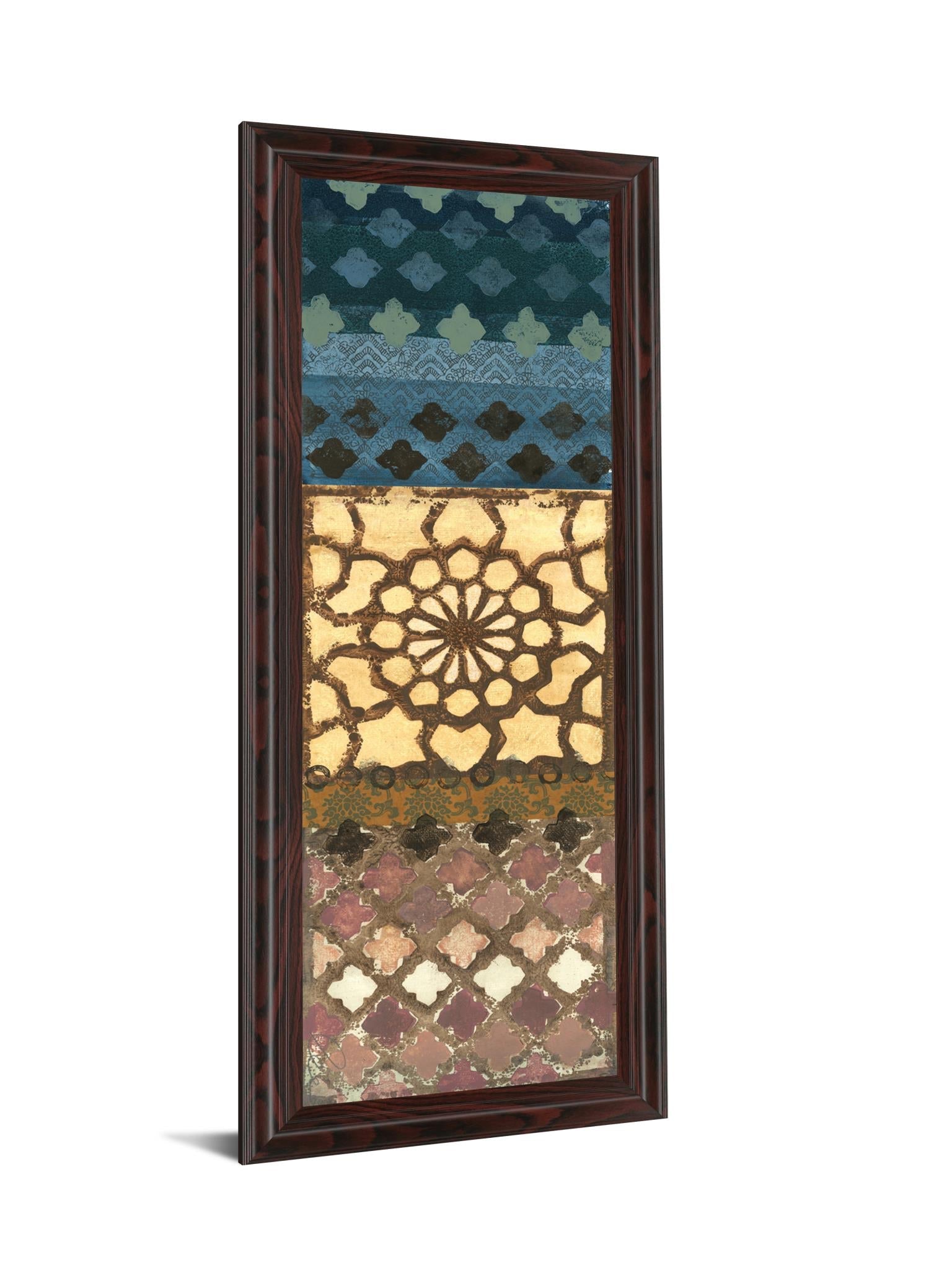 Sandalwood Summer Ii By Jeni Lee 18X42 Framed Print