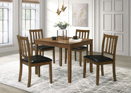 Parkwood Square Dining Table Set Charcoal