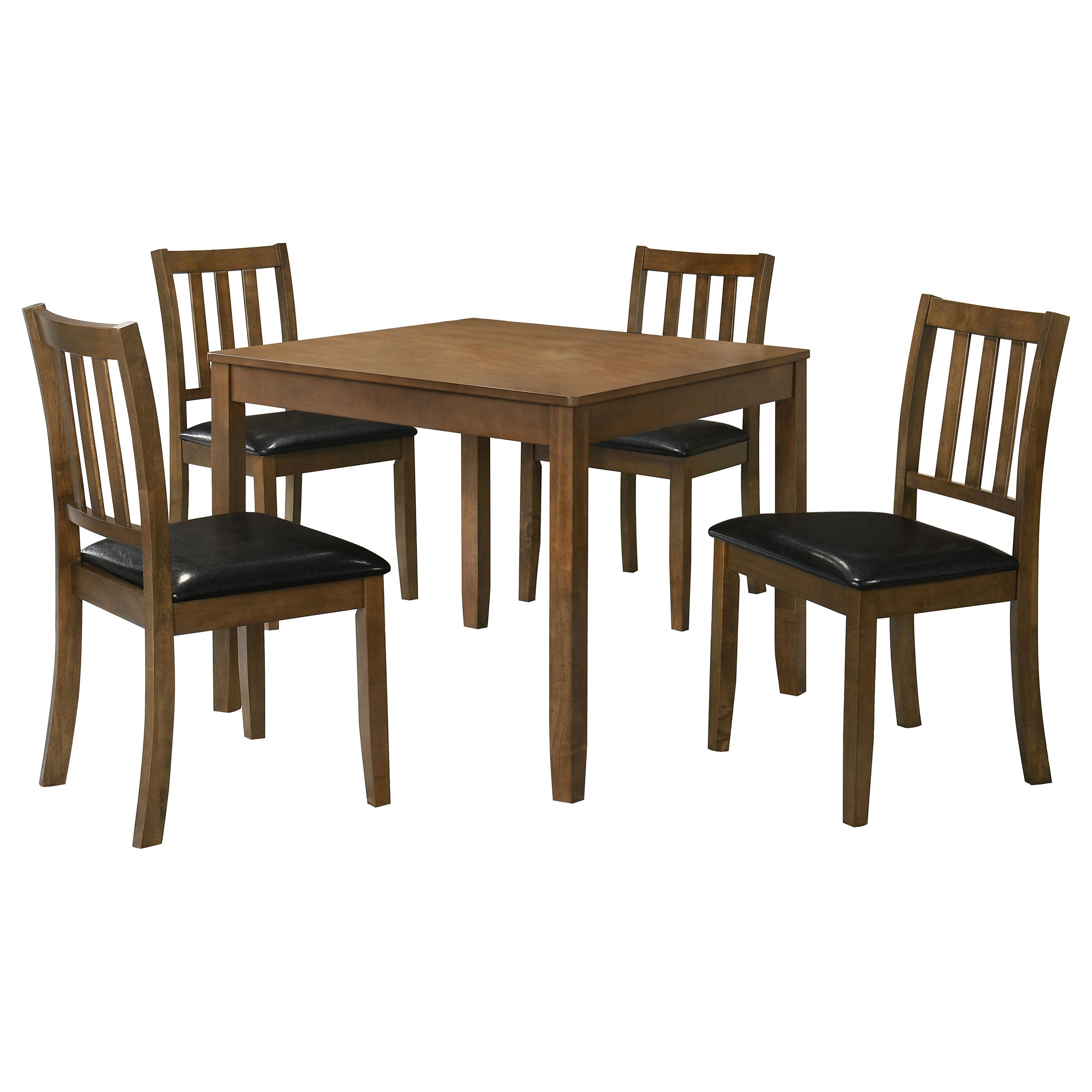 Parkwood Square Dining Table Set Charcoal