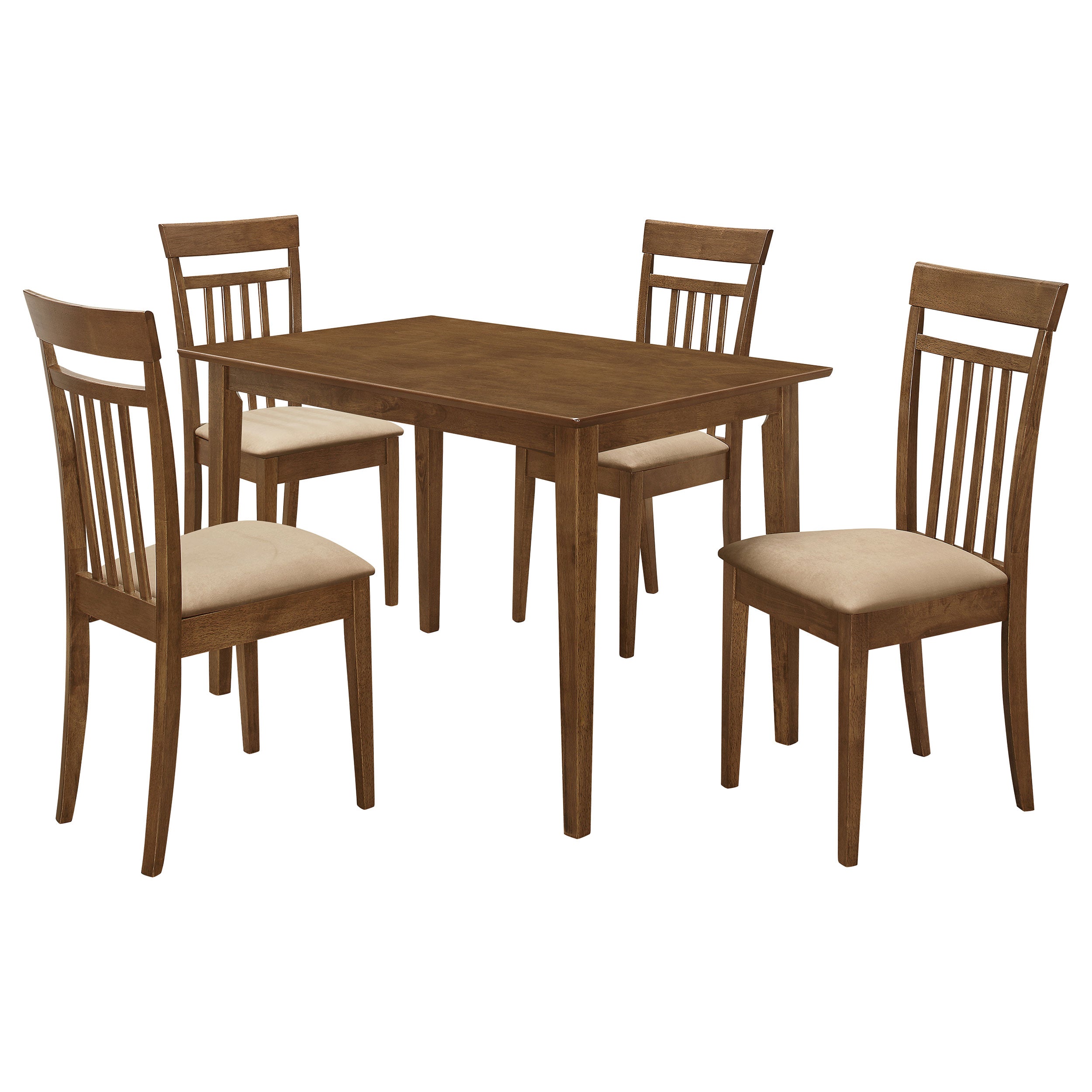 Robbie 47-inch Counter Height Dining Set Walnut