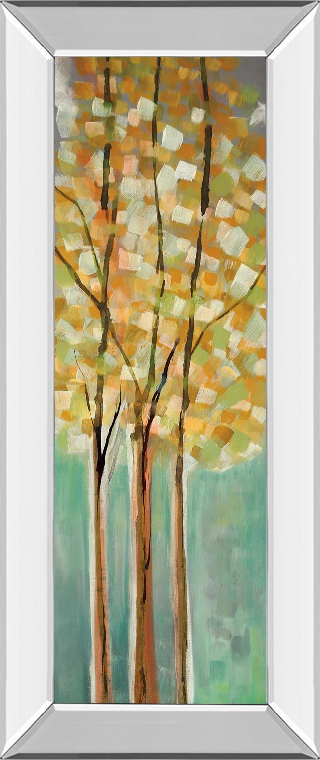 Mirrored Frame Shandalee Woods Ii By Susan Jill 18X42 Mirror Frame Print