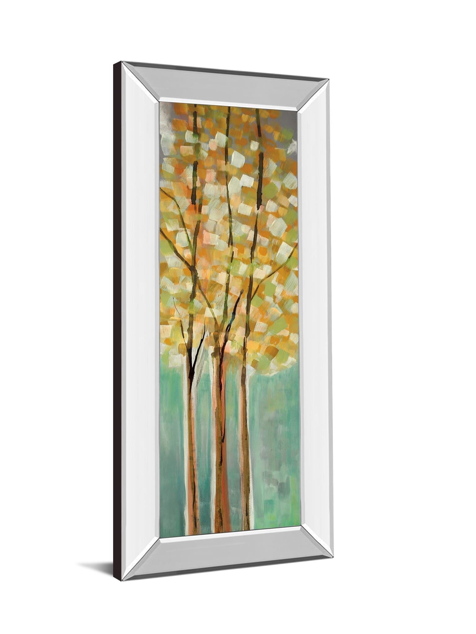 Mirrored Frame Shandalee Woods Ii By Susan Jill 18X42 Mirror Frame Print