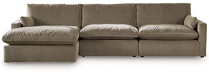 Sophie 3-Piece Sectional with Ottoman