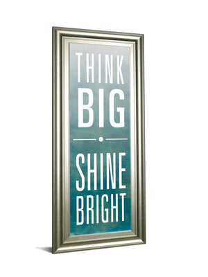 Shine By Sd Studios 18X42 Framed Print