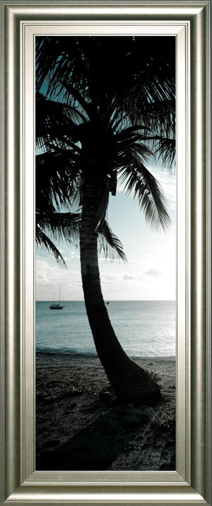 Cool Bimini Palms Ii By Susan Bryant 18X42 Framed Print