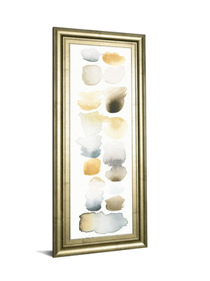 Watercolor Swatch Panel Ii By Elyse De Neige 18X42 Framed Print