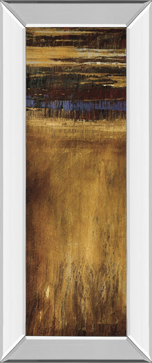 Mirrored Frame Eruption Pompe I By Jardine 18X42 Mirror Frame Print
