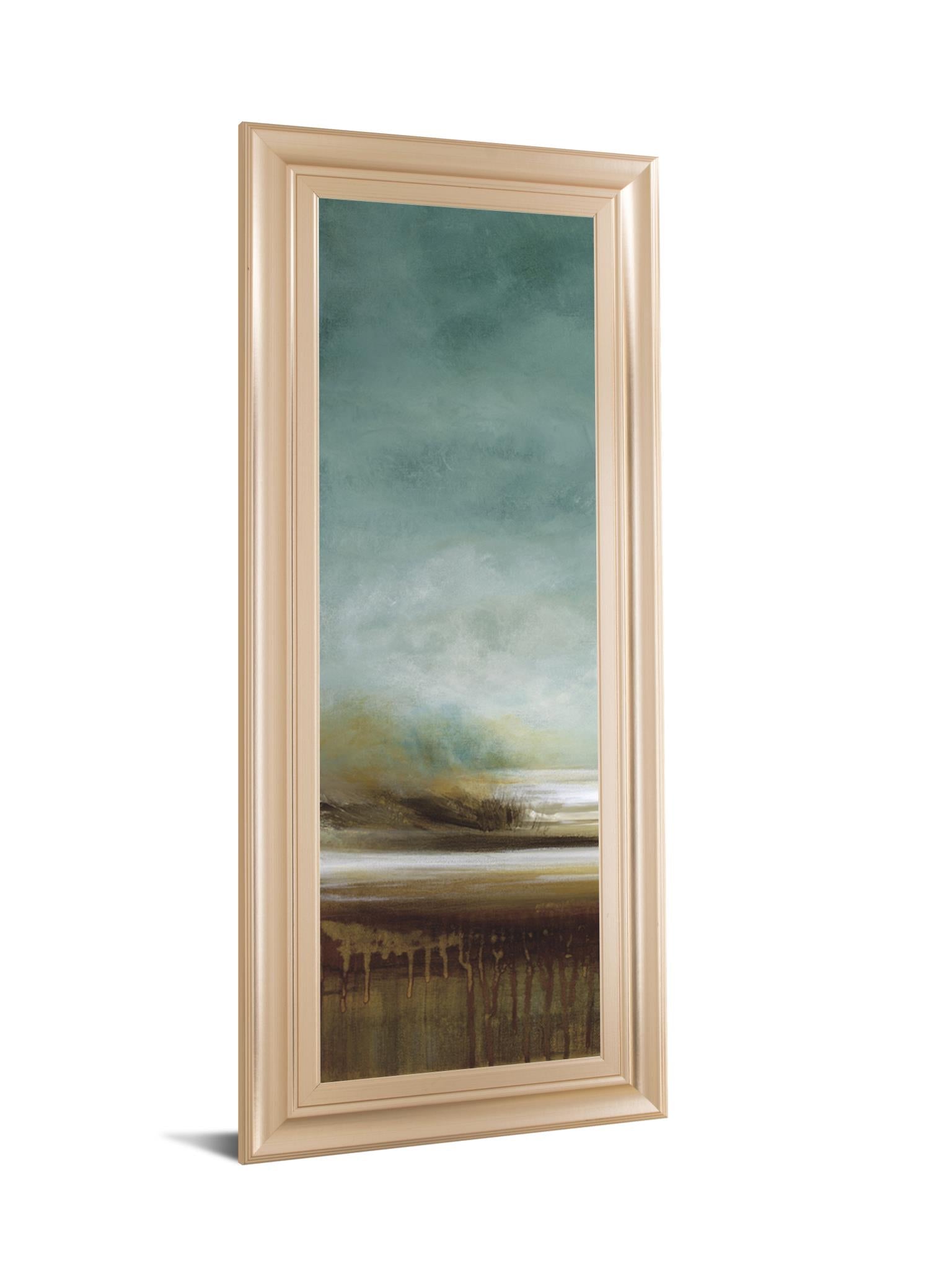 New Horizons I By Tesla 18X42 Framed Print