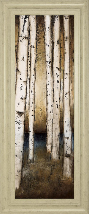 Birch Landing Iii By St Germain ***Monl*** 18X42 Framed Print