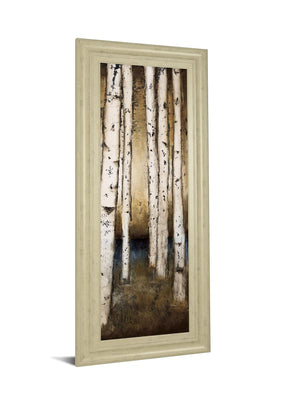 Birch Landing Iii By St Germain ***Monl*** 18X42 Framed Print