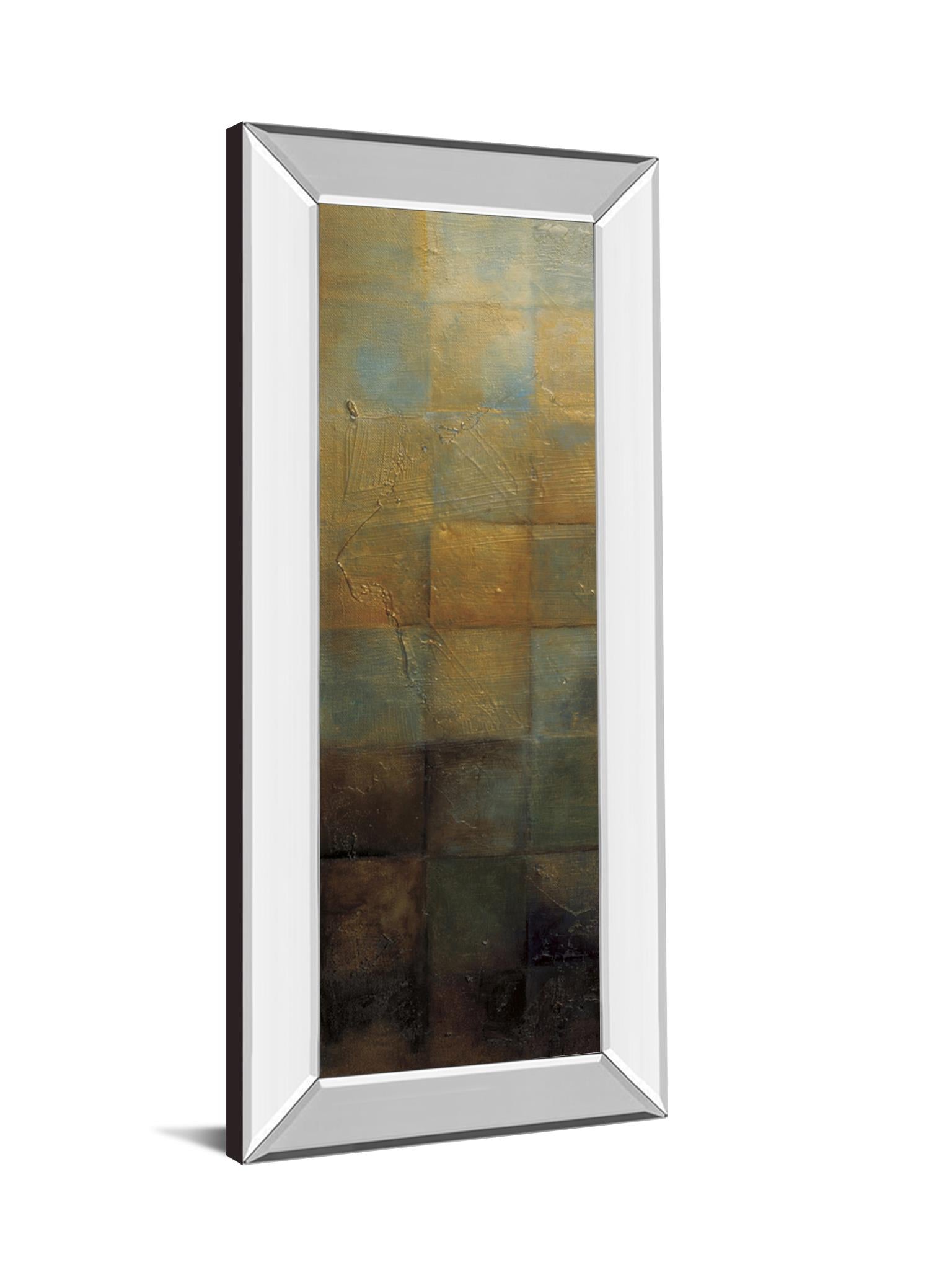 Mirrored Frame Modra I By Pasion 18X42 Mirror Frame Print