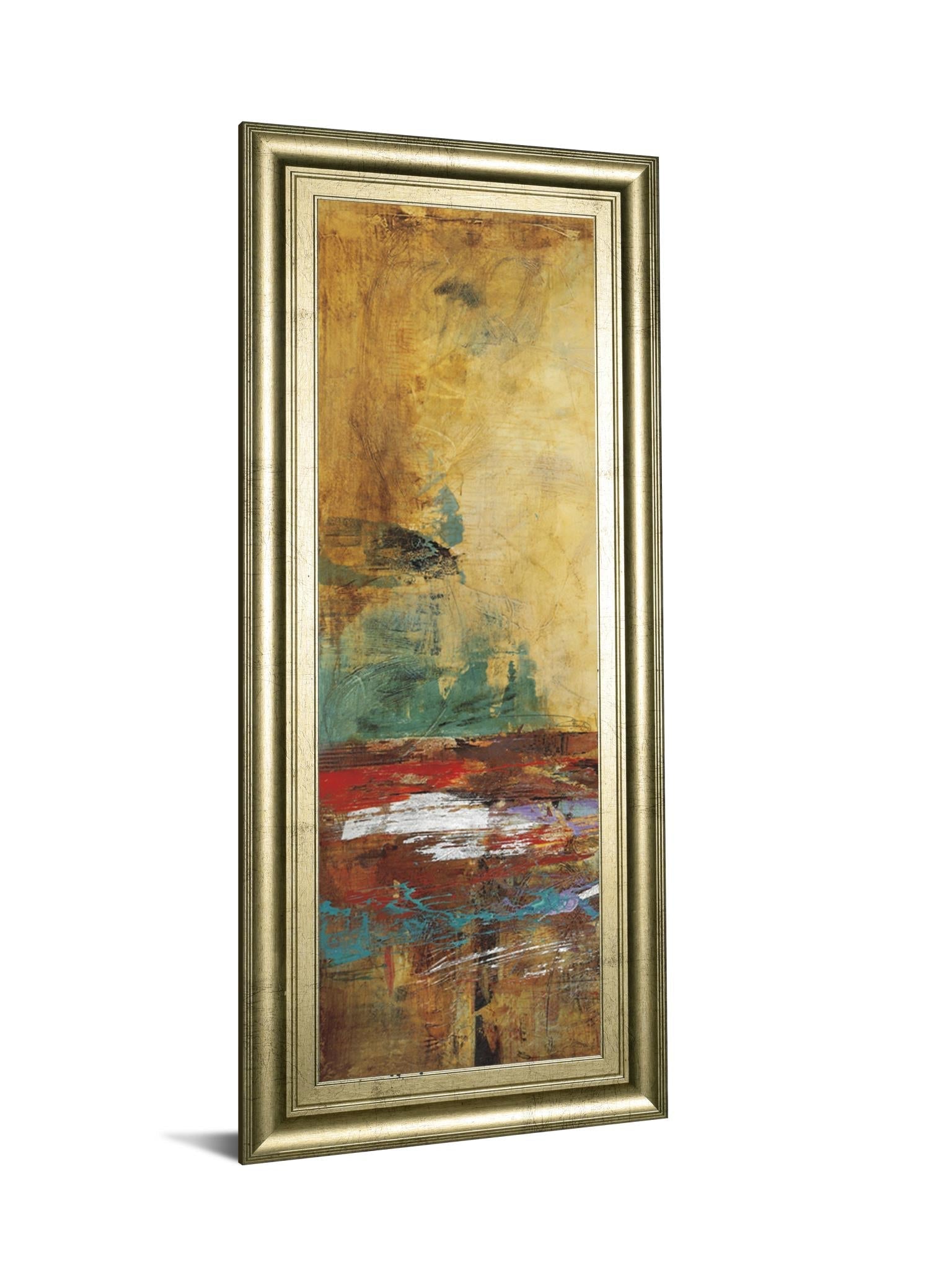 Villarreal Santos I By Abulia 18X42 Framed Print