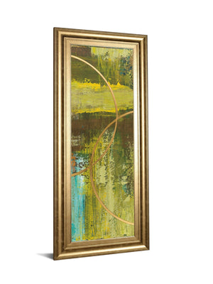 Aller Chartreuse By Patrick St. Germain 18X42 Framed Print