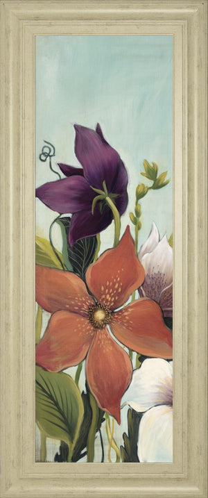 Efflorescence By Maja 18X42 Framed Print