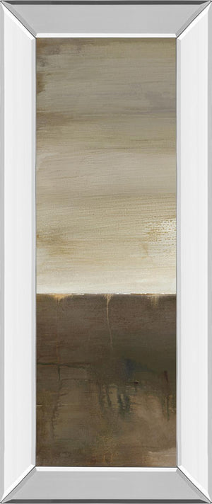 Mirrored Frame September Fog Descending By Heather Ross 18X42 Mirror Frame Print