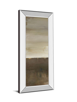 Mirrored Frame September Fog Descending By Heather Ross 18X42 Mirror Frame Print