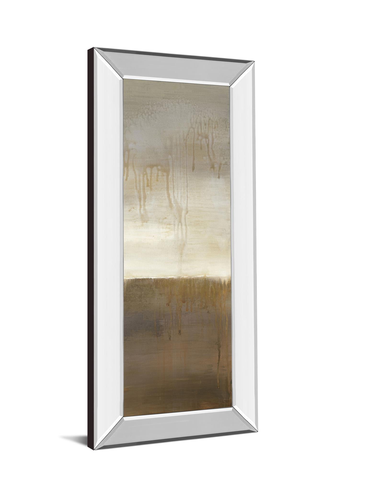 Mirrored Frame September Fog Descending By Heather Ross 18X42 Mirror Frame Print