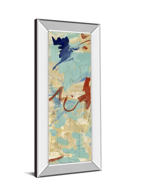 Mirrored Frame Composition 4B By Melissa Wang 18X42 Mirror Frame Print